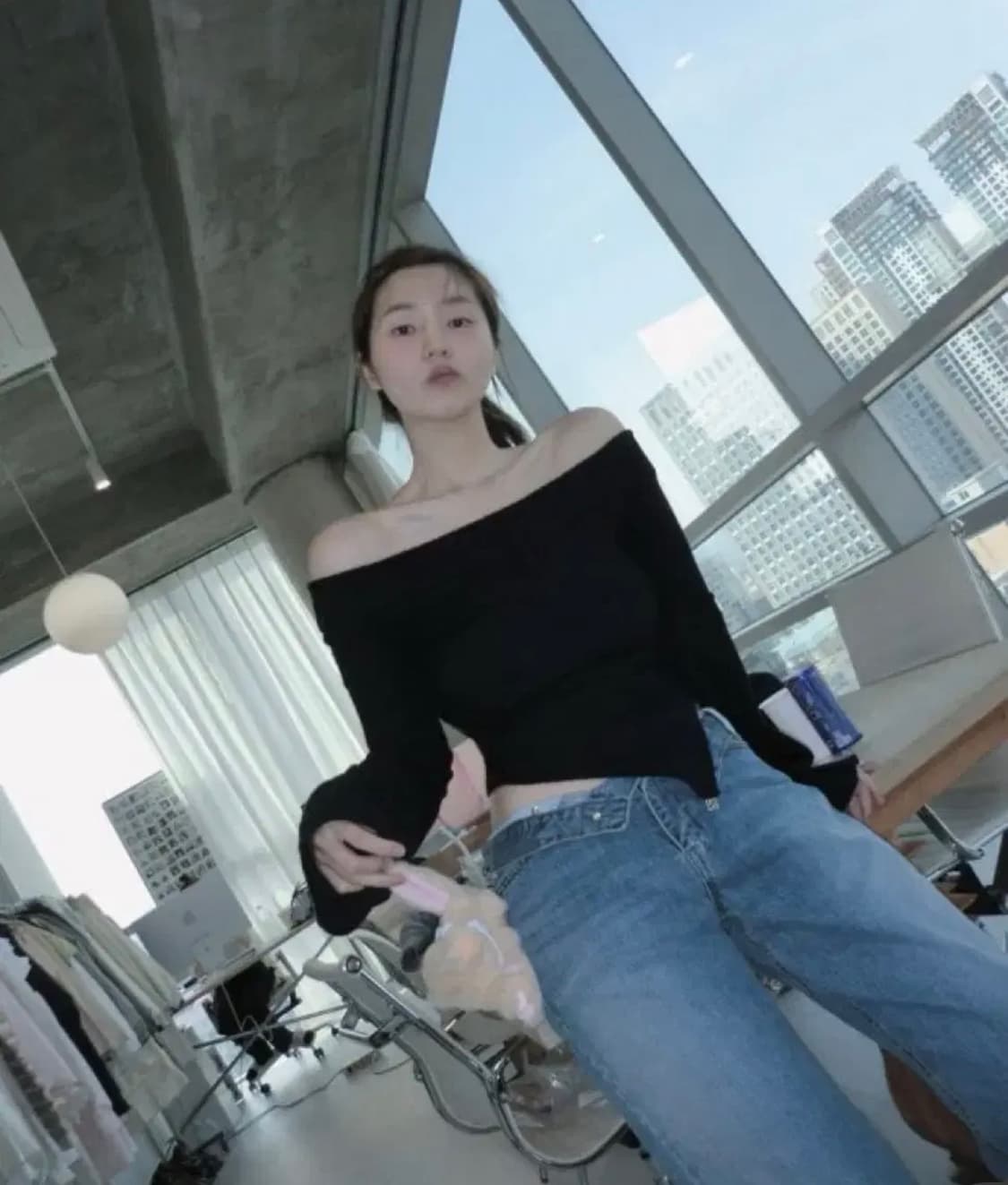 글로니 베라 VERA SWING LONG SLEEVE (BLACK) 상품이미지3