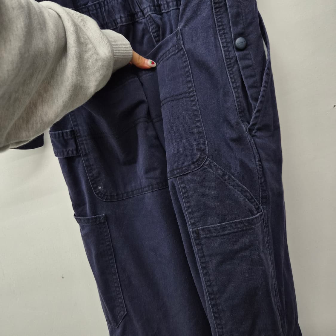 칼하트 네이비 점프수트 작업복 남자 36in 상품이미지9