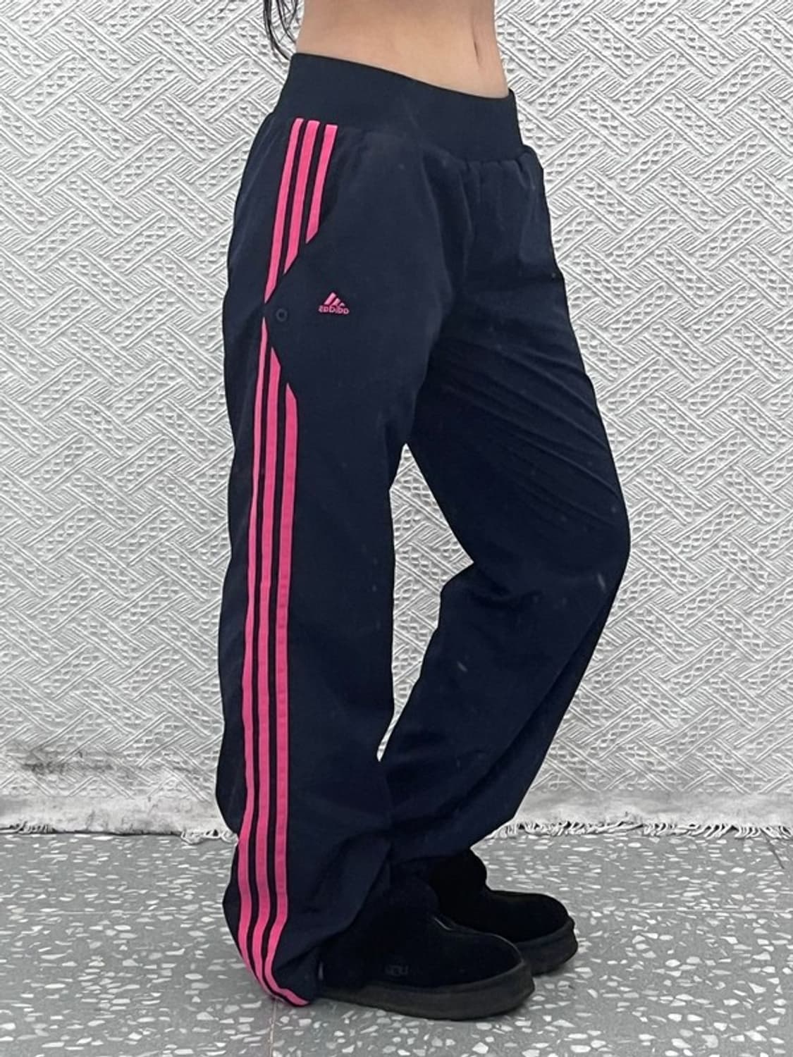 아디다스 레트로 Y2K 대장급 핑크 바람막이 트랙팬츠 95 C11164 상품이미지1