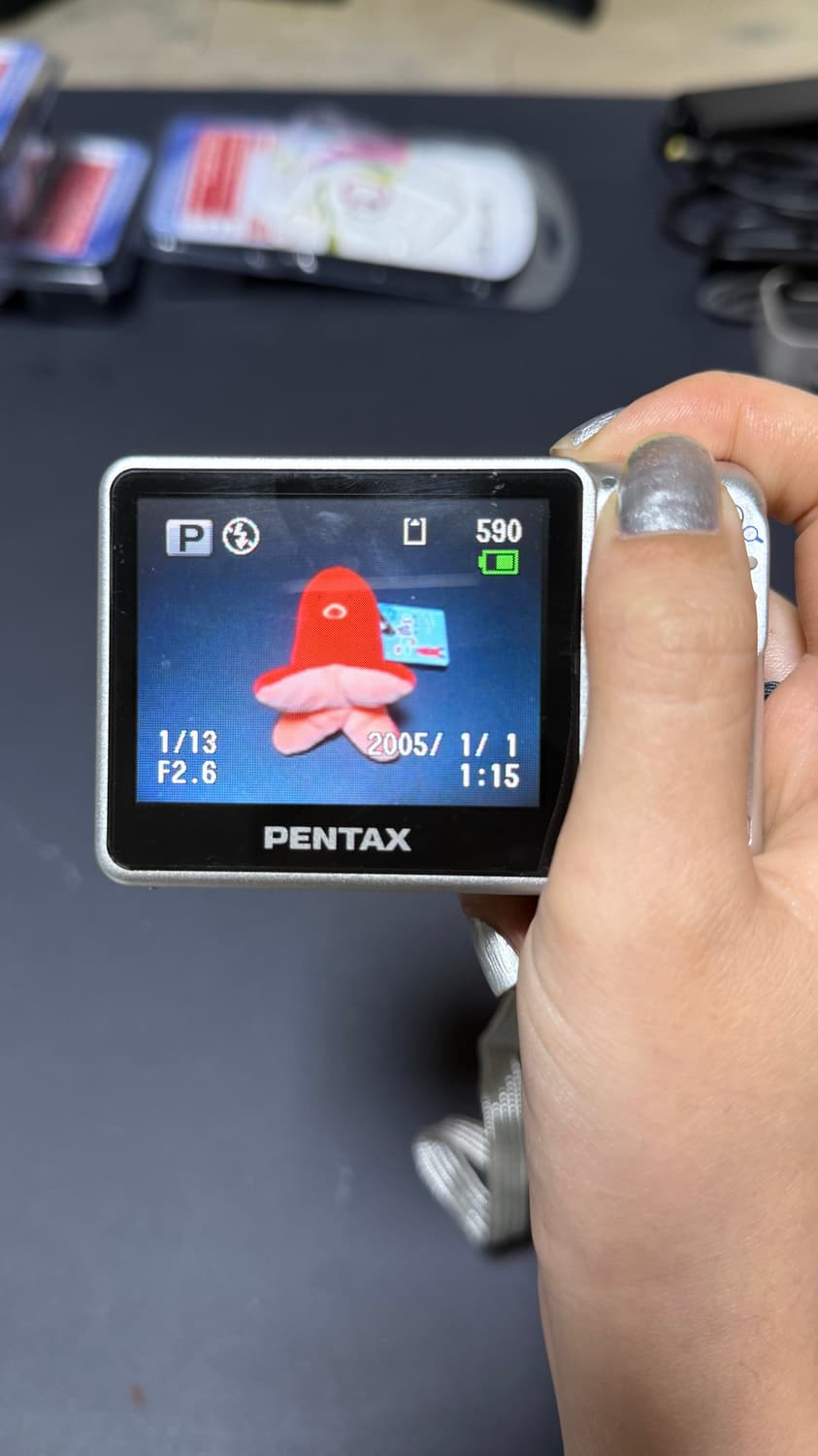 📸 Pentax Optio S5z 실버 (작례✅) 상품이미지7