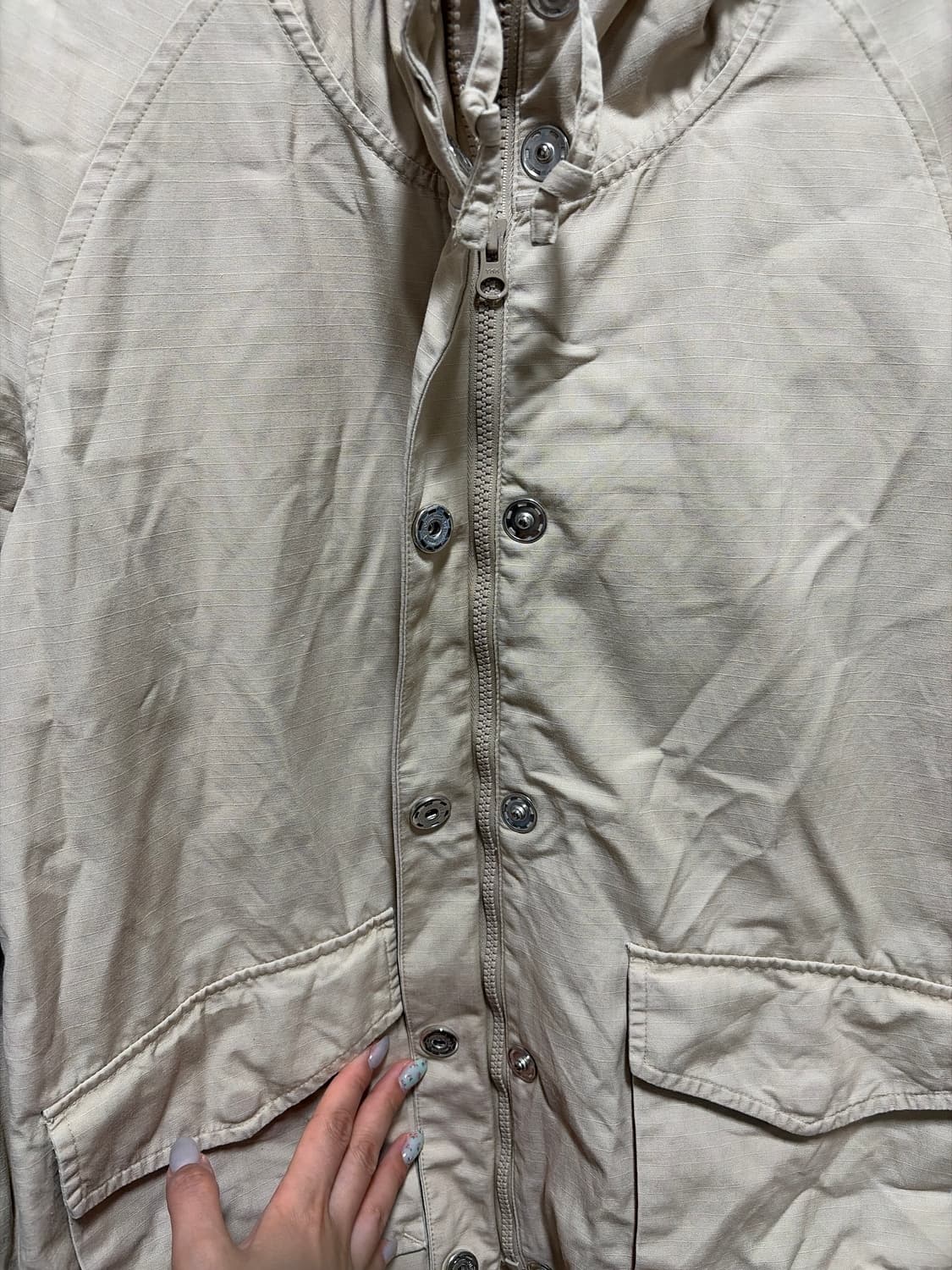 갭 후드 야상자켓 모리걸 상품이미지2