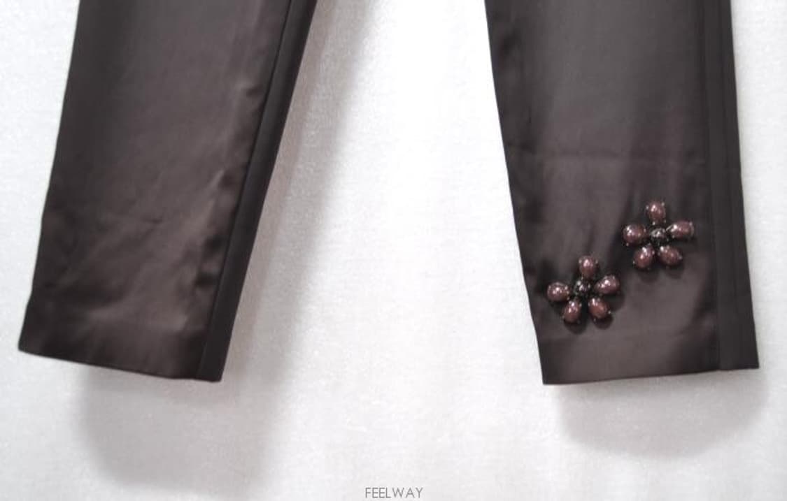 손정완/여성밑단장식슬림팬츠(허리26) 상품이미지6