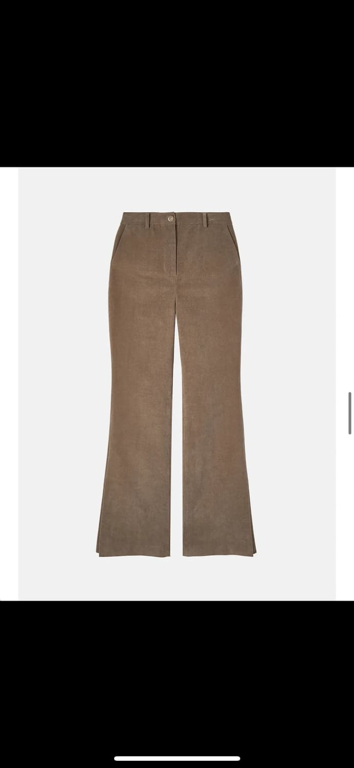 lfm 코듀로이 플레어 버튼 팬츠 상품이미지2