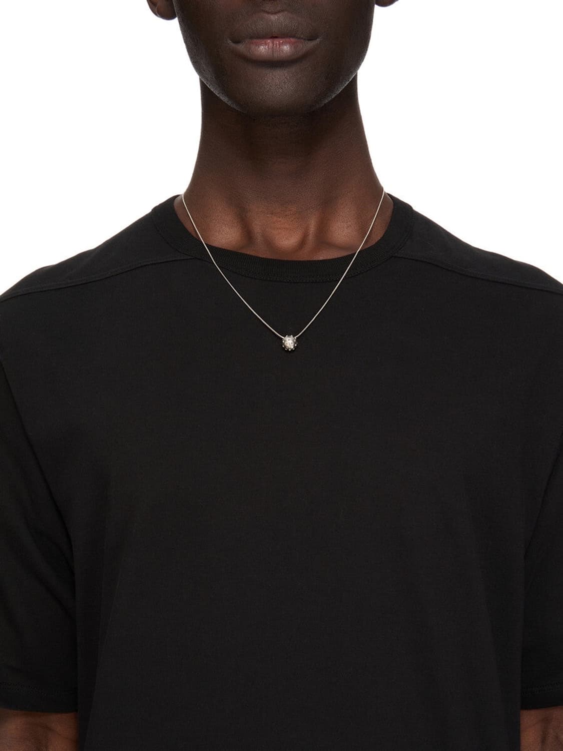 릭오웬스 MINI ORB 목걸이/실버 상품이미지6