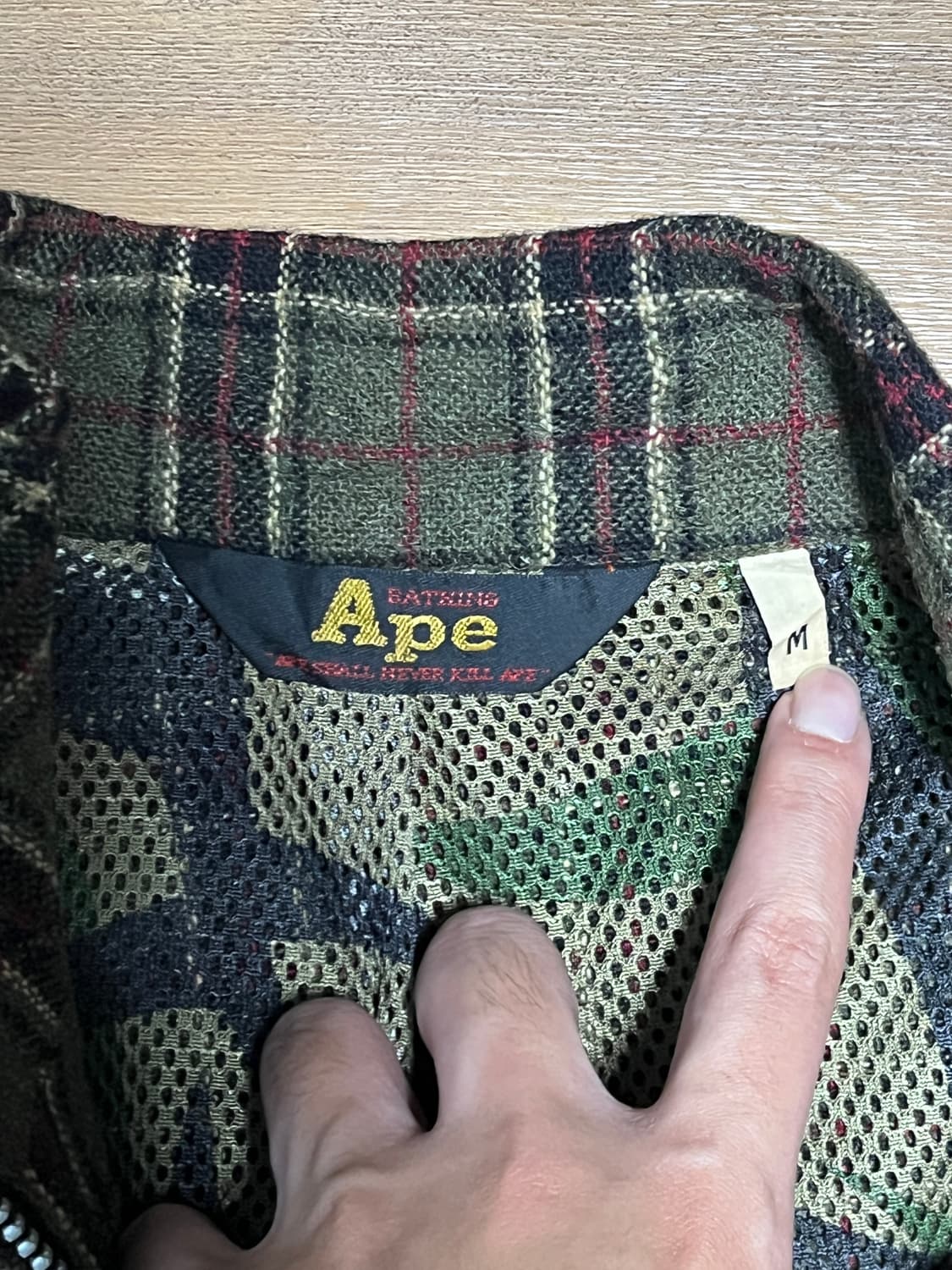 90s bape 베이프 ape general 자켓 상품이미지3