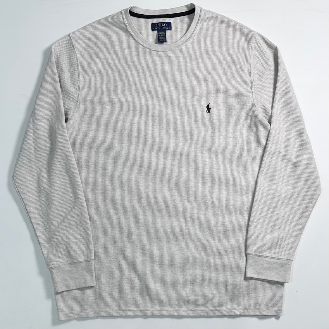 폴로 랄프로렌 라이트그레이 와플티 상품이미지1