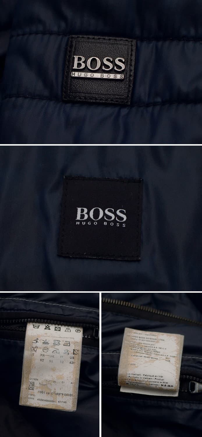 휴고 보스 라이트 소프트쉘 패디드 싱글 라이더 자켓 (52 / 100+) 상품이미지10