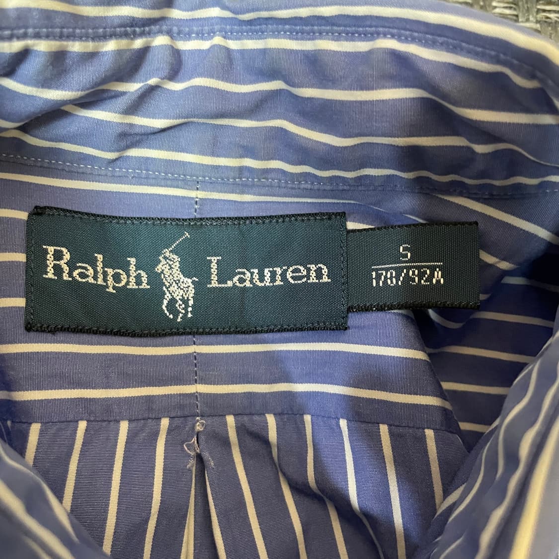폴로 랄프로렌 스트라이프 긴팔 셔츠 S 상품이미지6