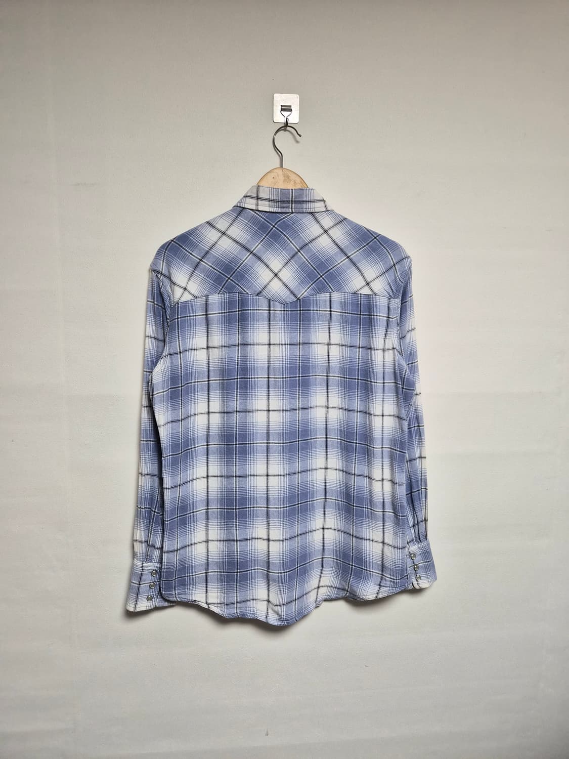 랭글러Wrangler 체크 웨스턴 셔츠 M사이즈 - S289 상품이미지2