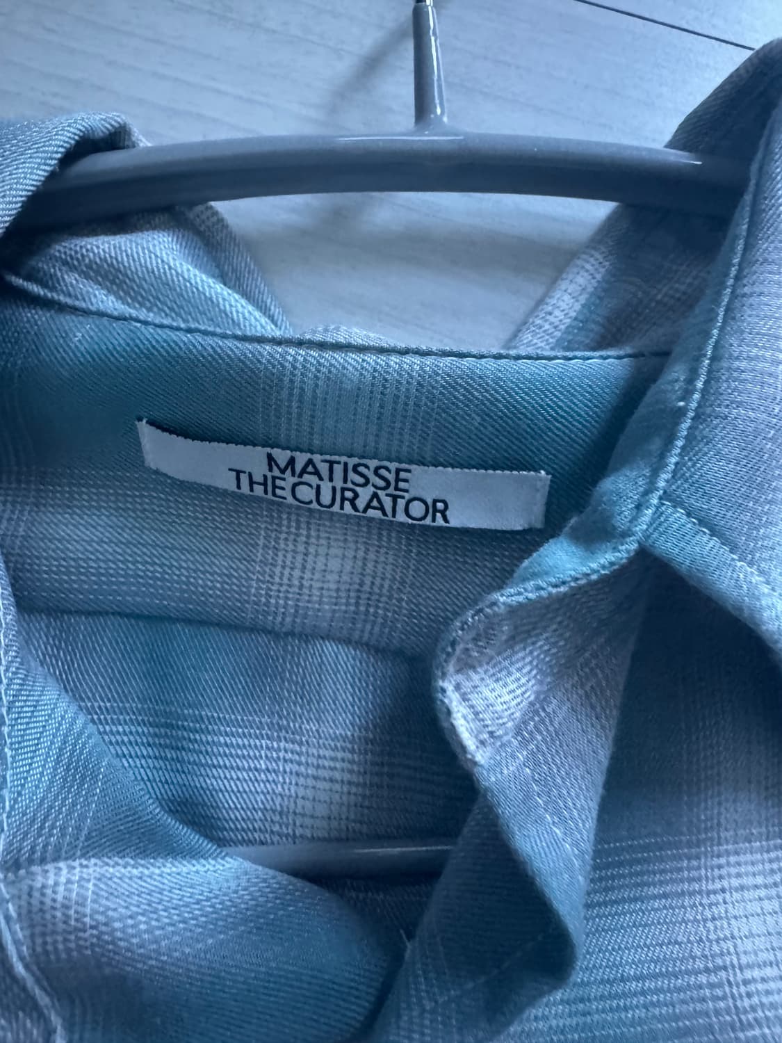 마티스 더 큐레이터 옴브레셔츠 블루그레이 1사이즈 상품이미지3
