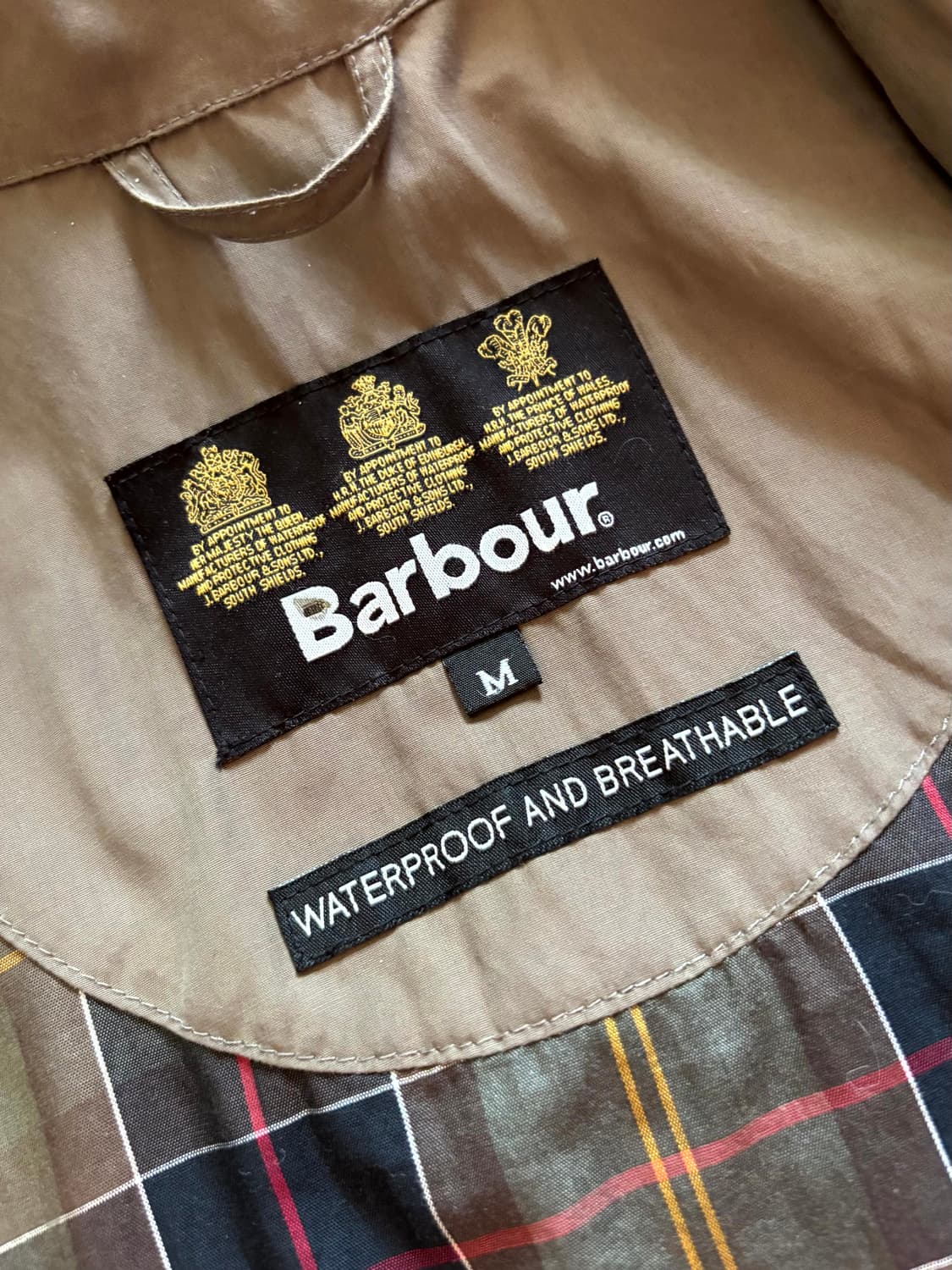 바버 클래식 뷰포트 맥 자켓 M 상품이미지8