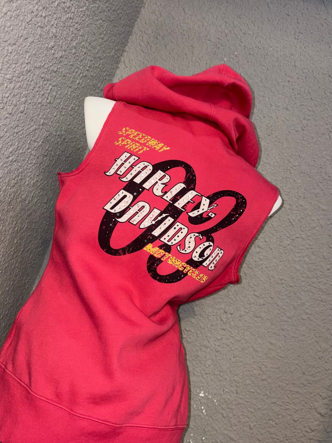 할리데이비슨 후드 베스트 상품이미지1