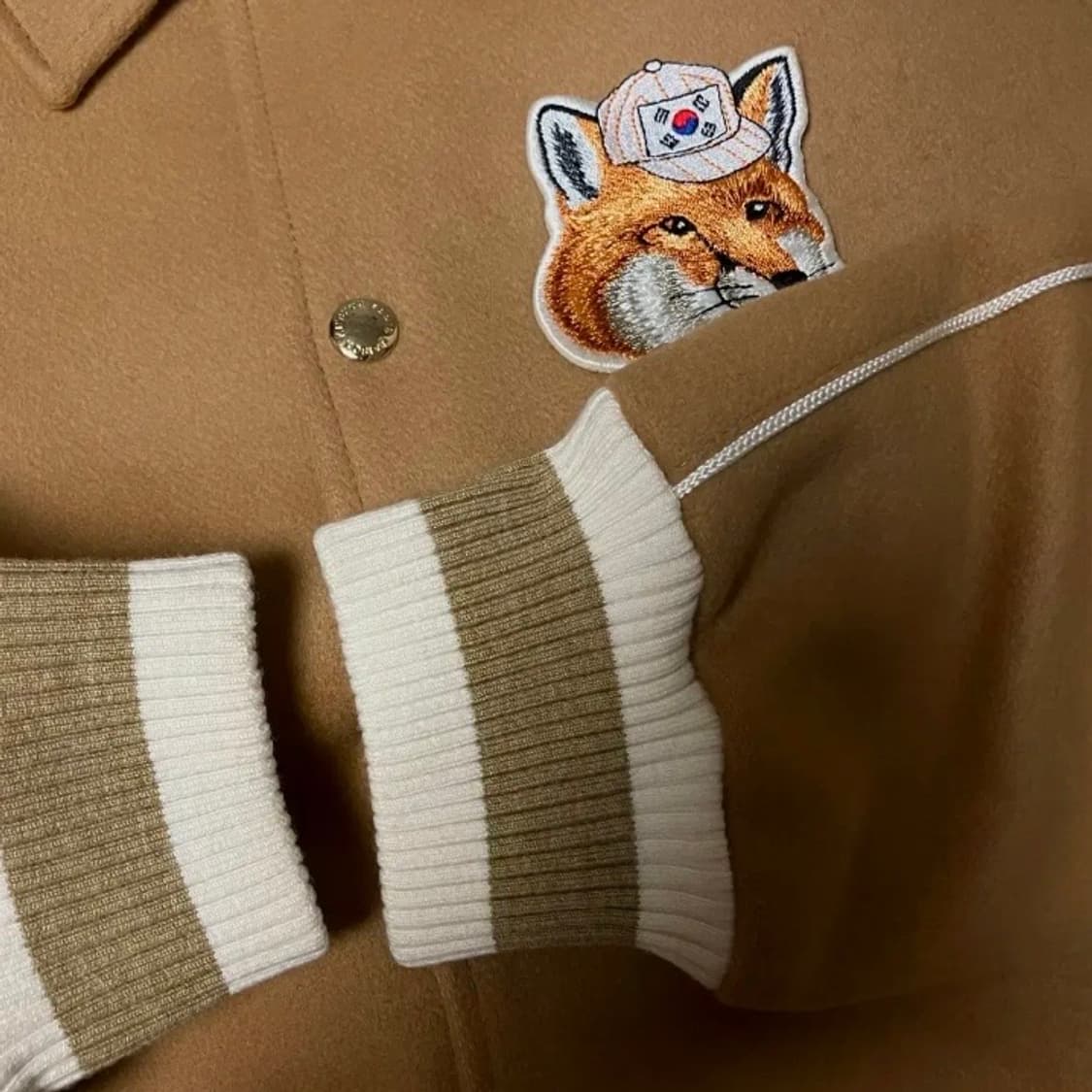 (M) Maison Kitsune 메종키츠네 15FW 국뽕 테디 자켓 상품이미지3