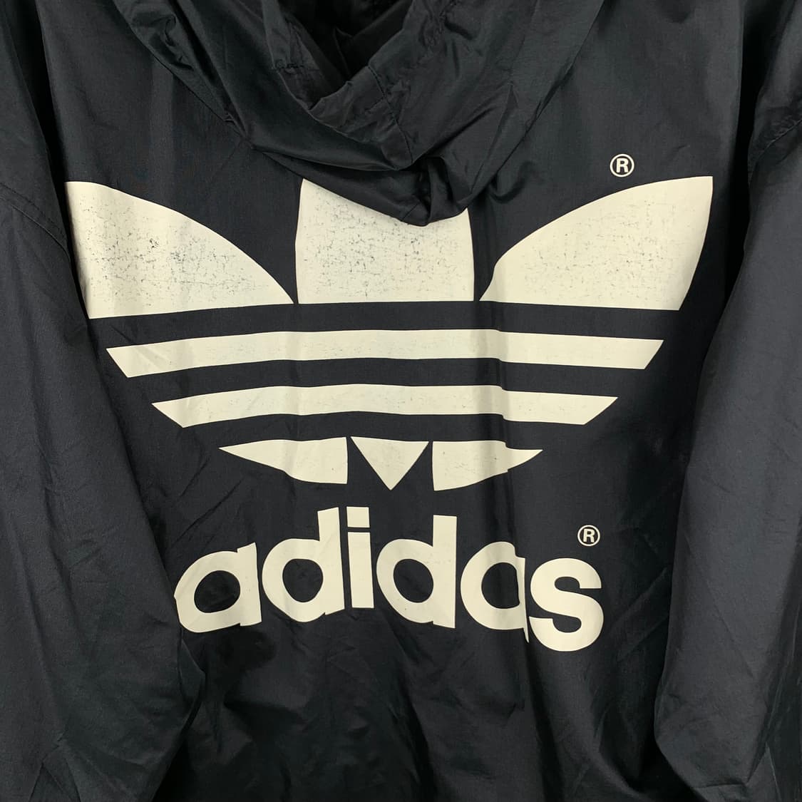 아디다스 일판 빅 트레포일 웜업 후드티 상품이미지6