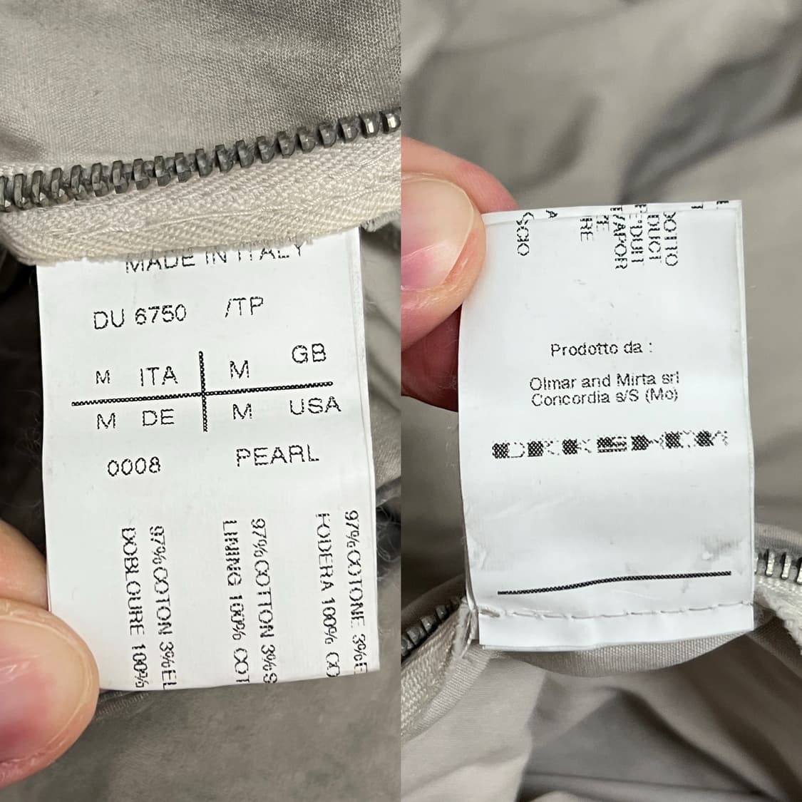 릭오웬스 13FW 다크쉐도우 더티 슬레이브 봄버 자켓 펄 상품이미지9