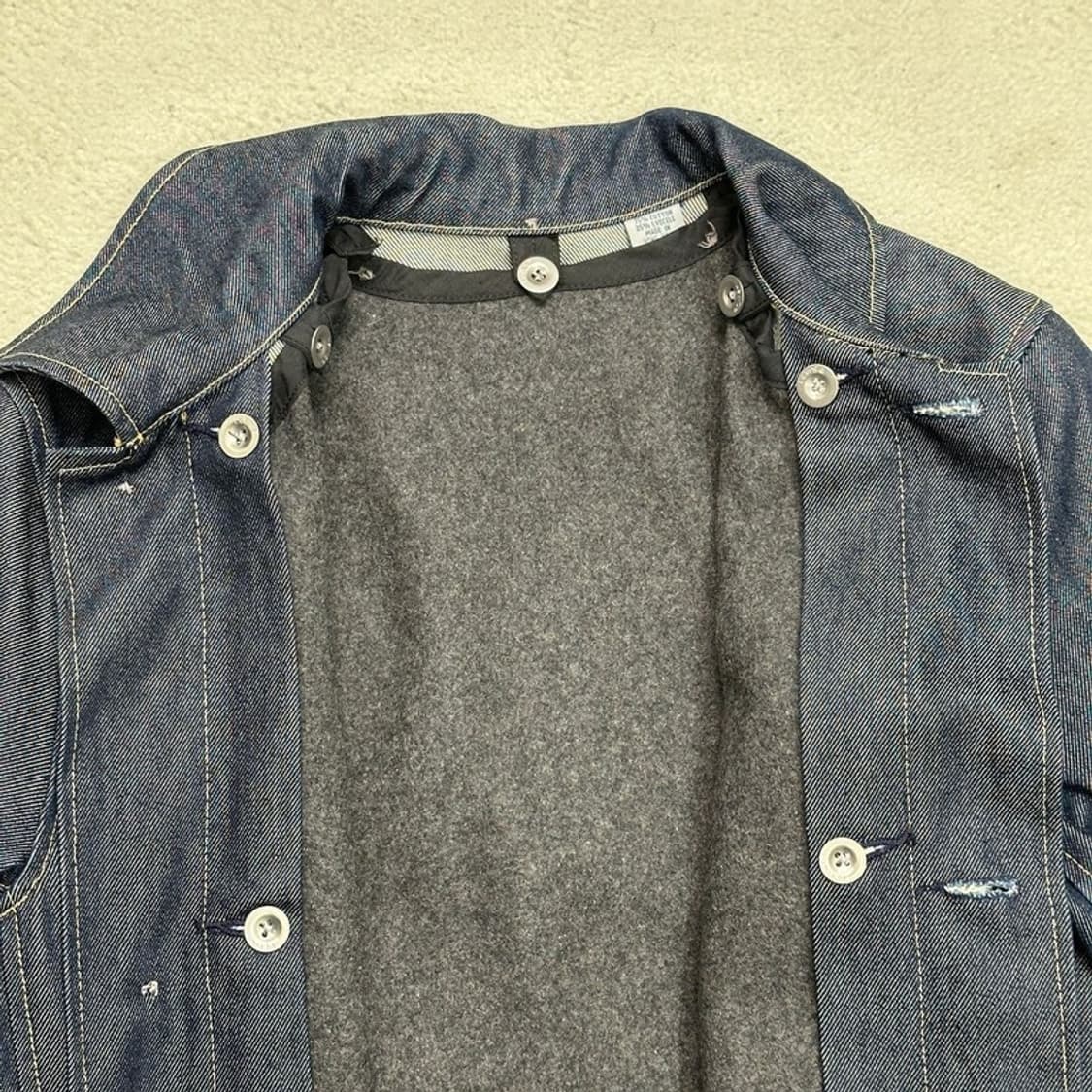 LEVI'S 엔지니어드 롱 데님 자켓 X-SMALL 상품이미지4
