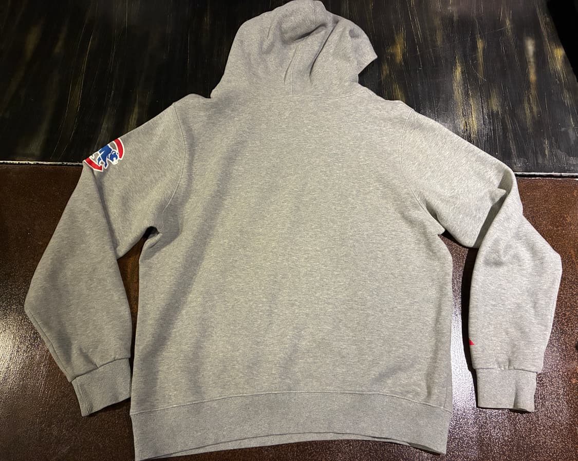 M) 마제스틱 시카고 컵스 빅로고 후드티 상품이미지4