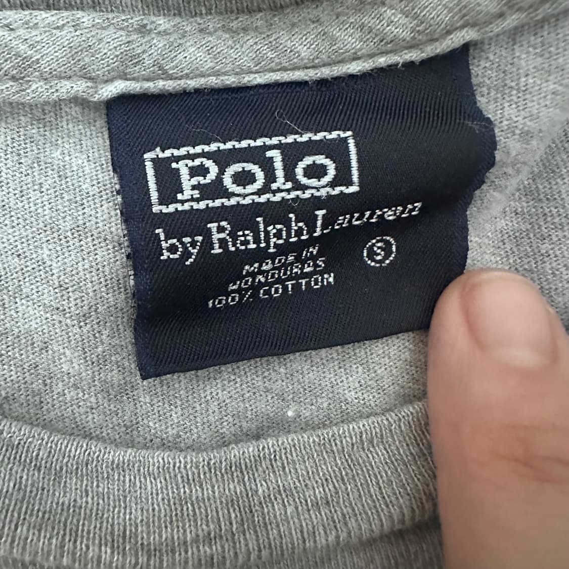 POLO 폴로 랄프로렌 반팔티셔츠 그레이 S 상품이미지3
