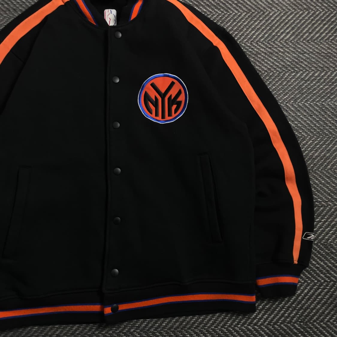 00s 리복 NBA 뉴욕 닉스 올드스쿨 바시티 자켓 o 4379 상품이미지2