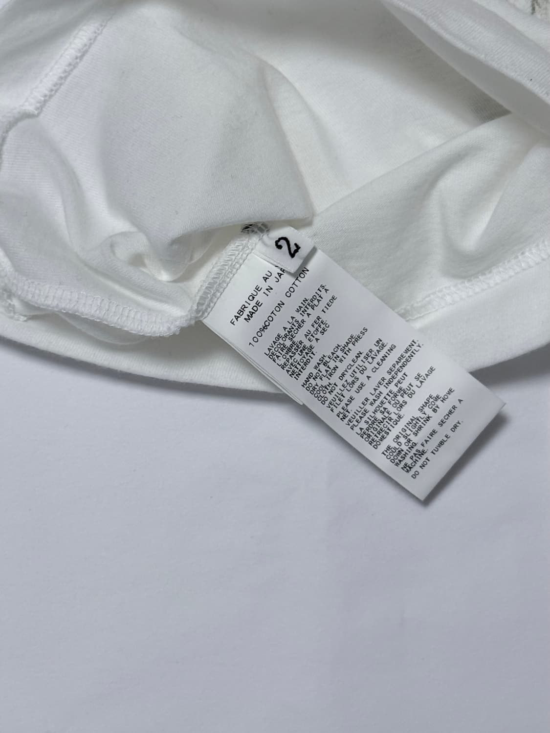 요지야마모토13ss 반팔 상품이미지4