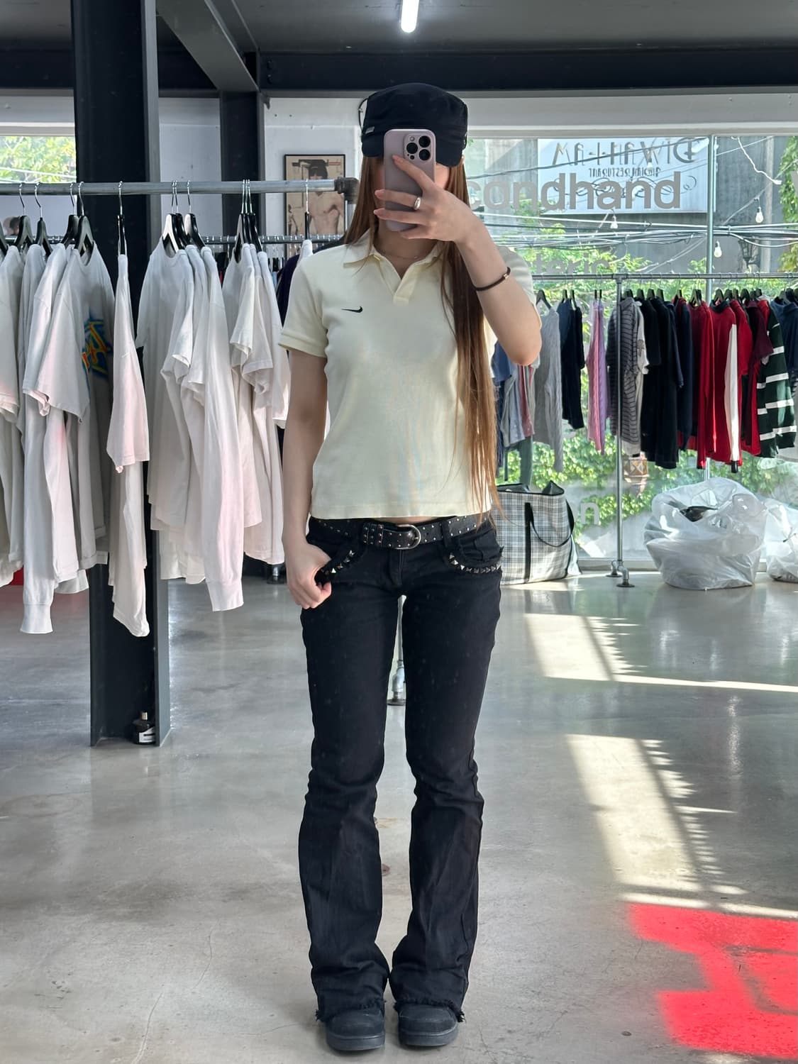 나이키 리브드 버튼 Pk반팔티  상품이미지3