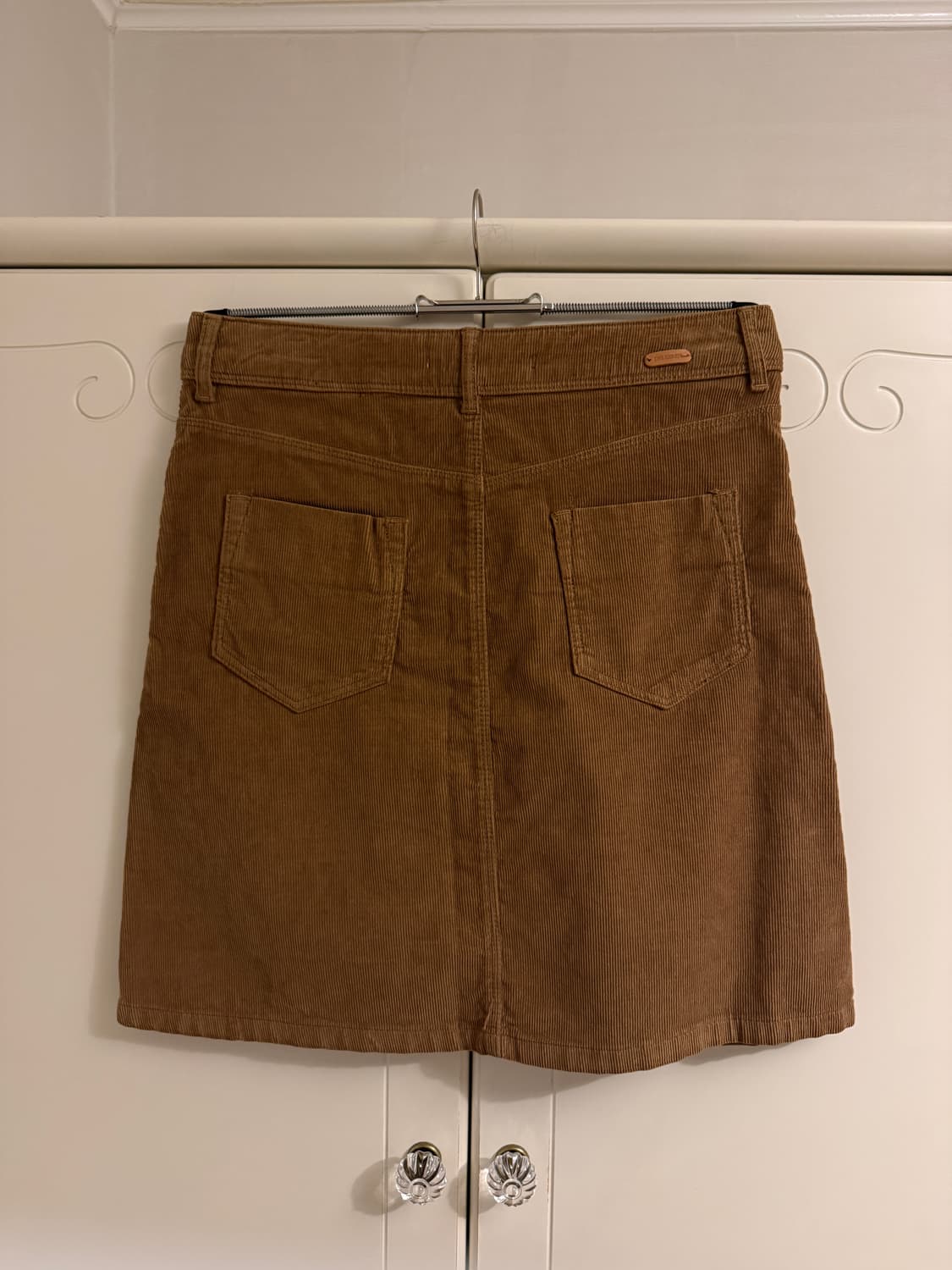 Zara 자라 빈티지 브라운 코듀로이 치마 상품이미지3