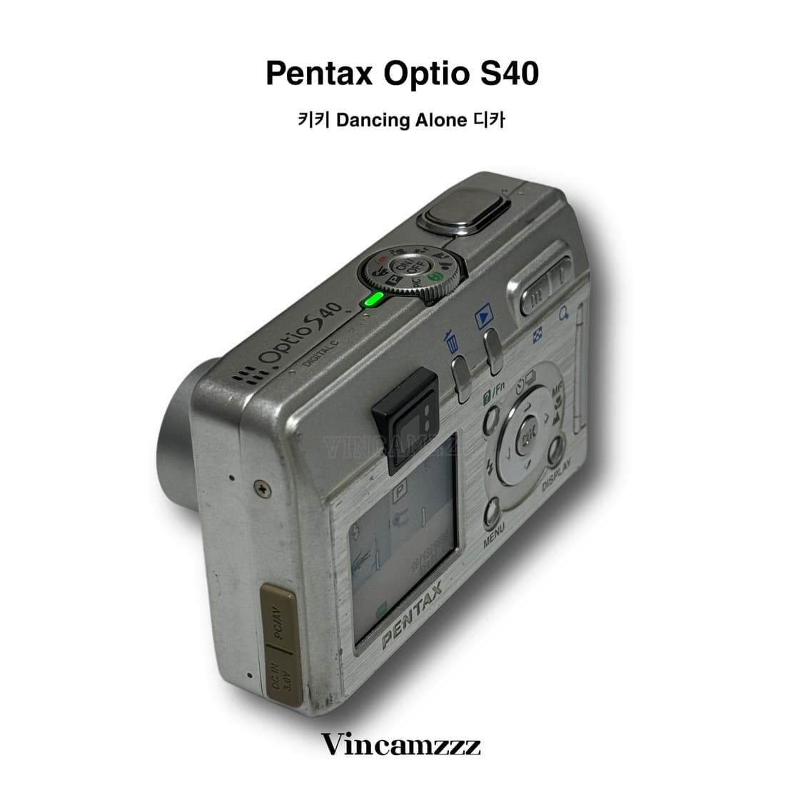 [키키 디카] Pentax 펜탁스 Optio S40 디지털 카메라 상품이미지5