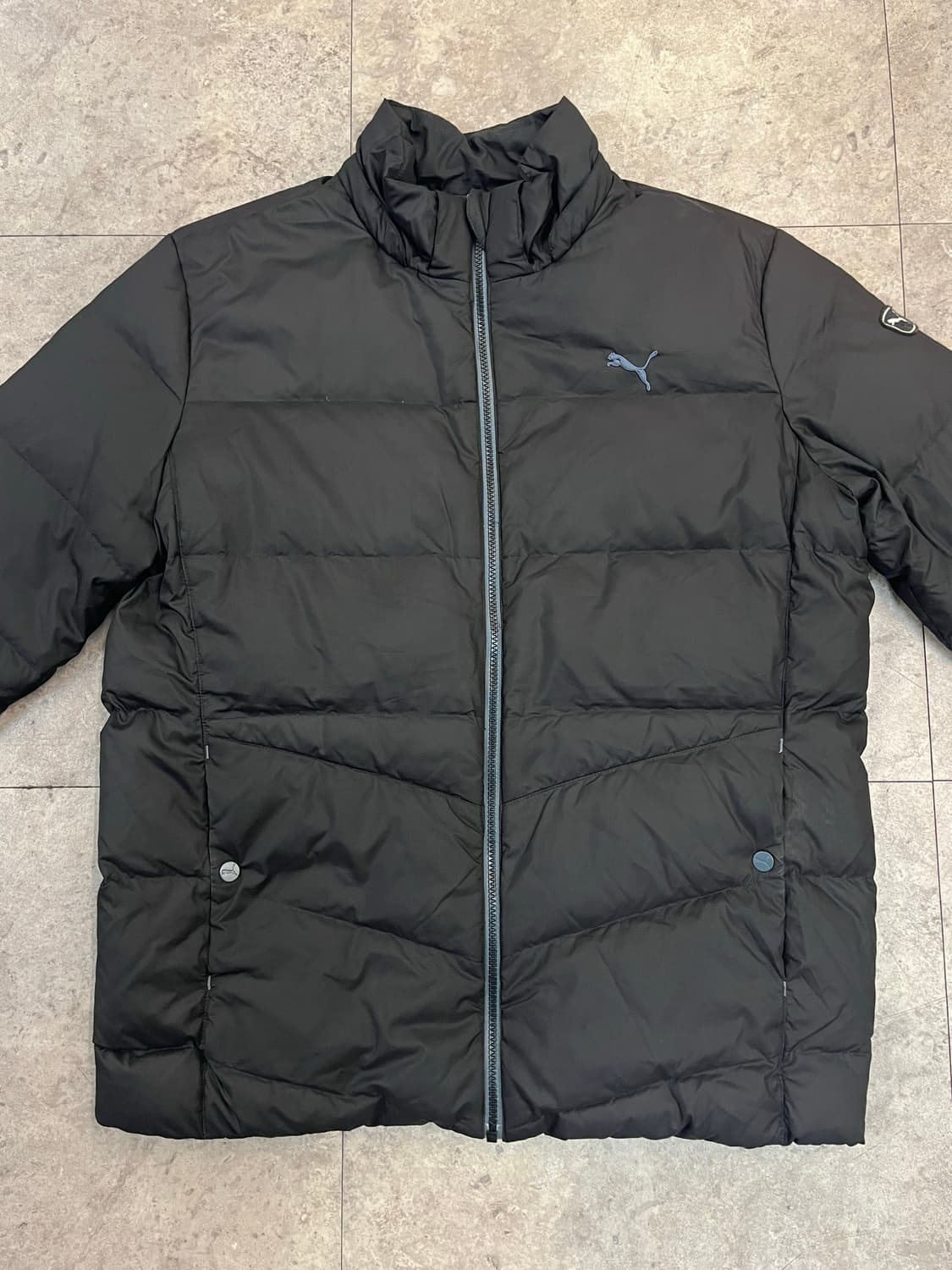 퓨마 덕다운 패딩 자켓 블랙 2XL #csz2681 상품이미지4