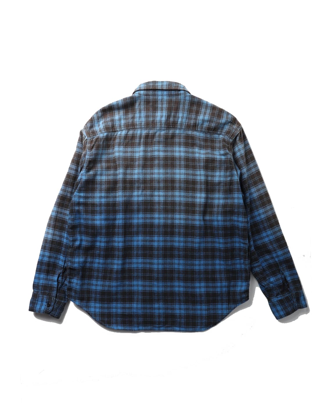 BEAMS Wide Fit Fade Check Shirt 상품이미지4