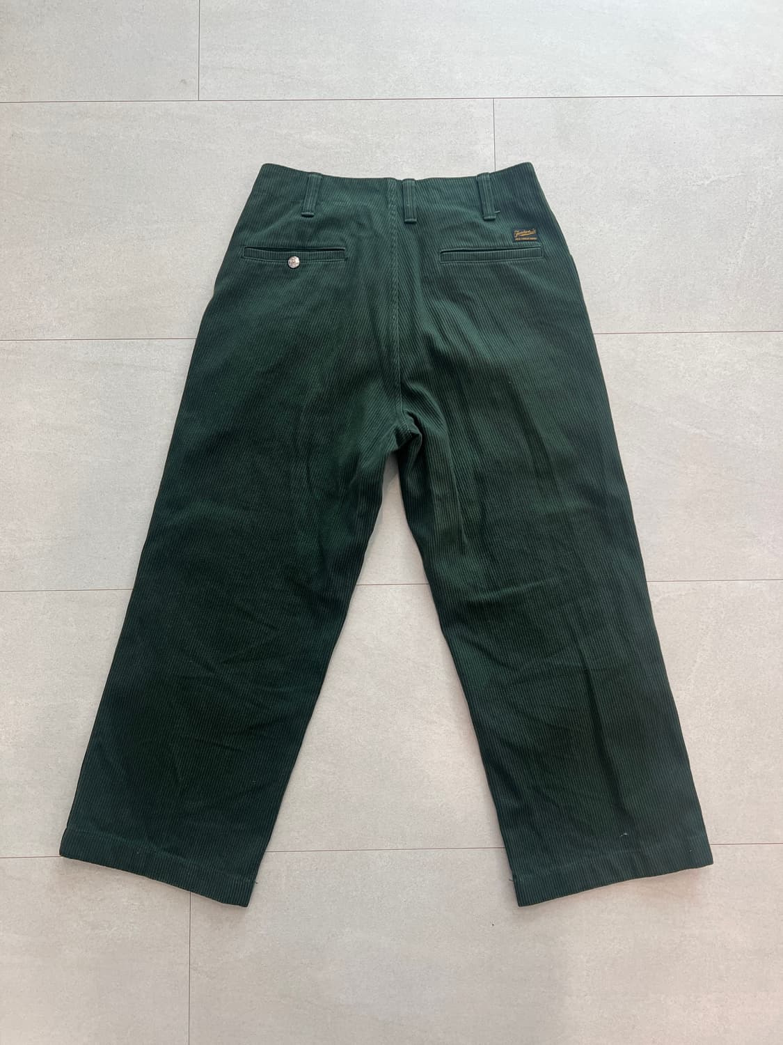 텐더로인 BDP 팬츠 코듀로이 그린 XS 상품이미지2