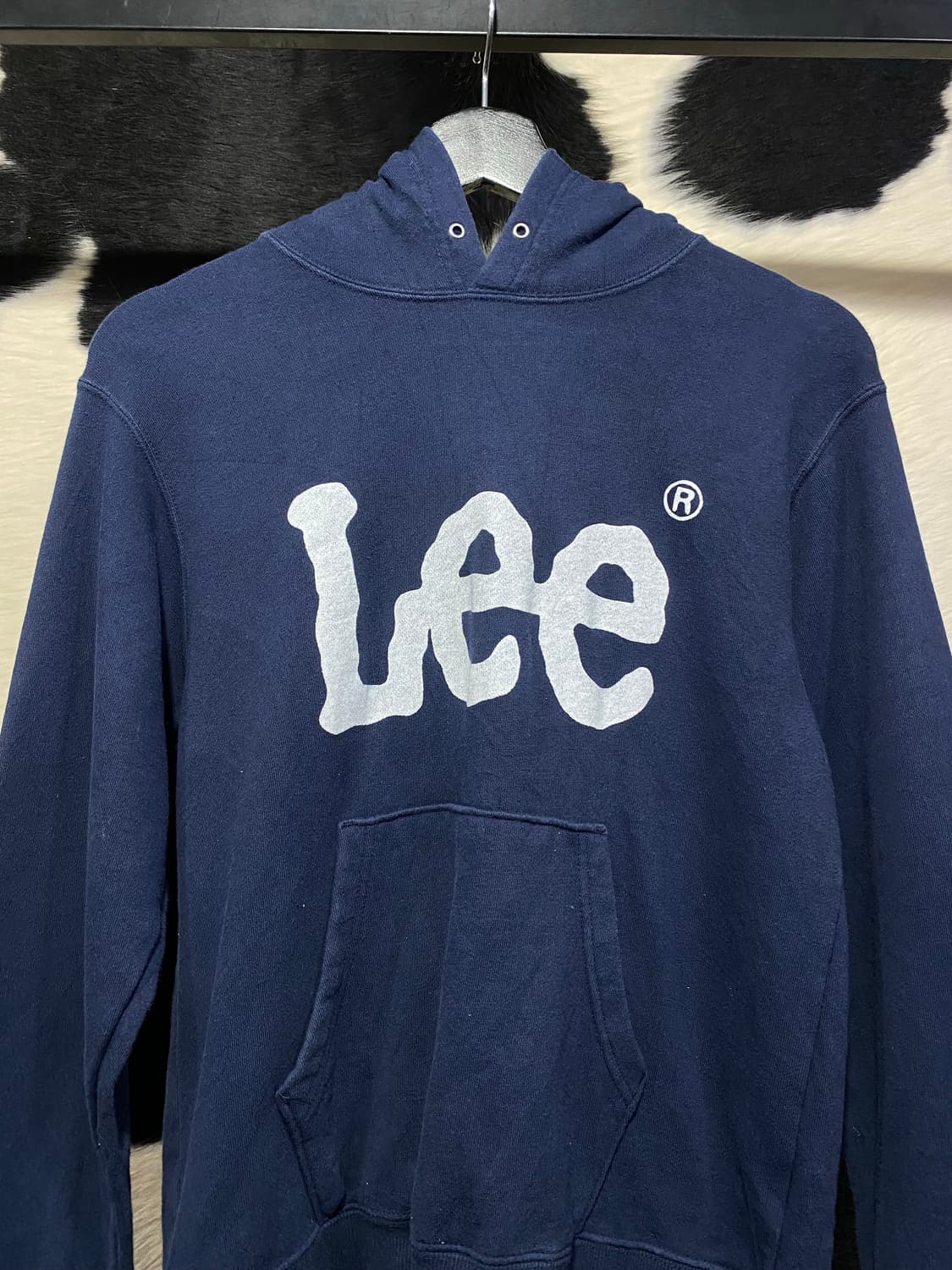 Lee 로고 프린팅 후드티 상품이미지3