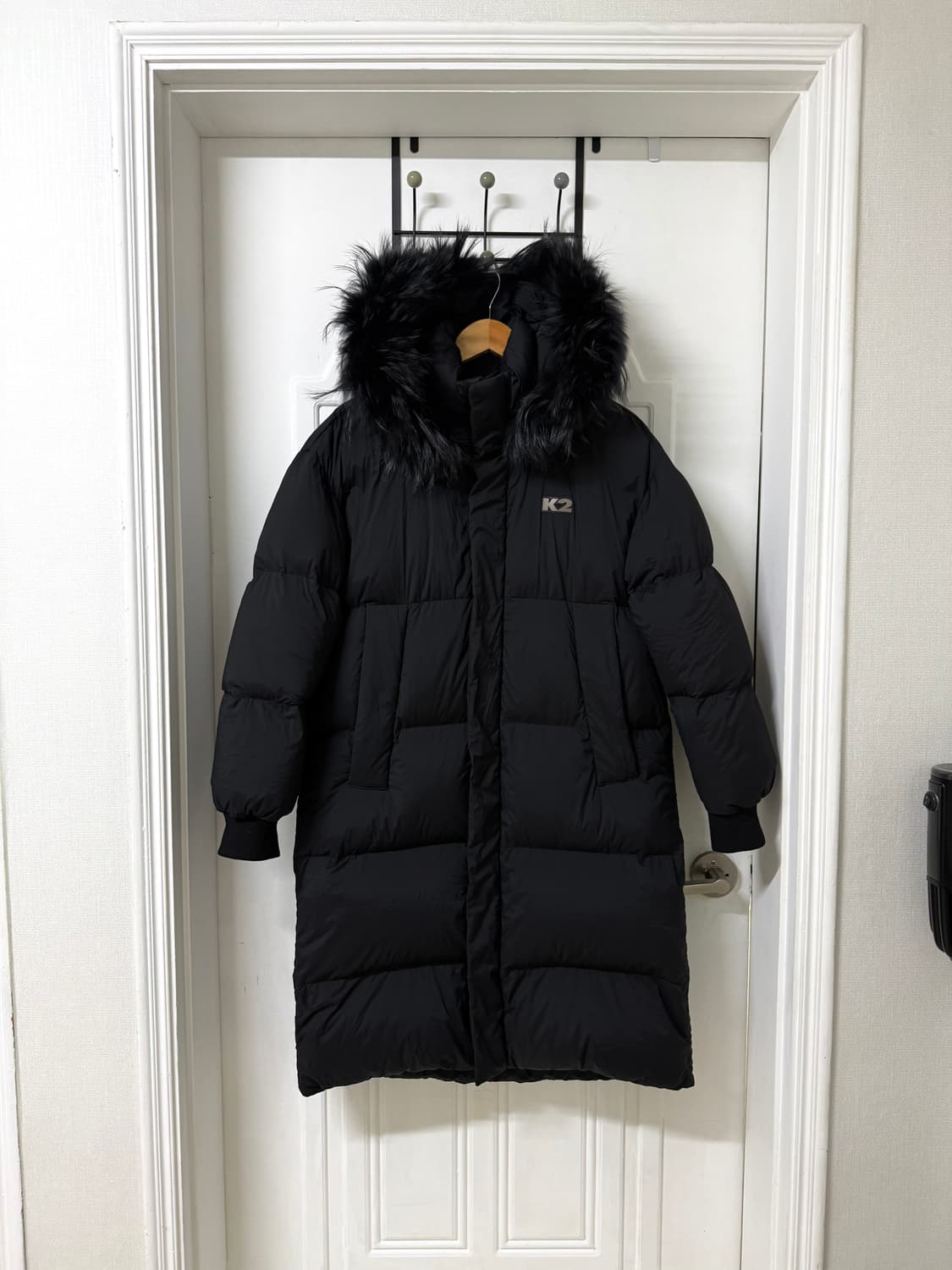 90사이즈 여성 K2 아그네스 수지 구스 롱패딩  상품이미지1