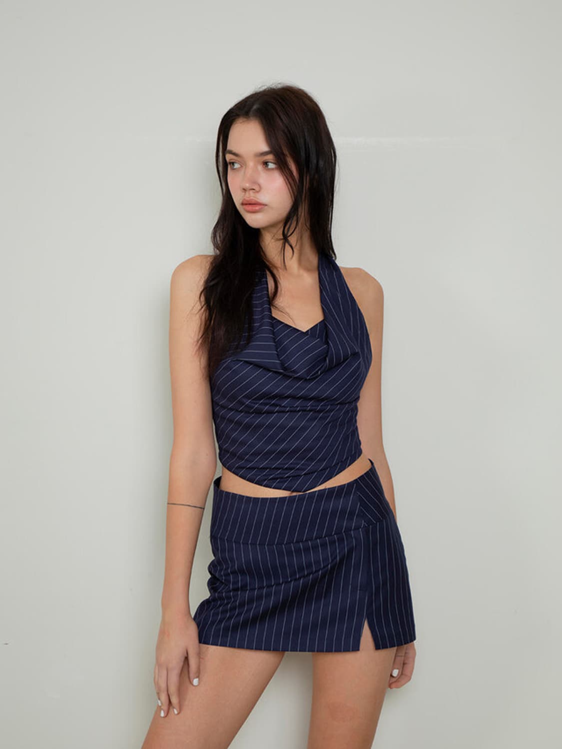 낫유어로즈 draping halter top 홀터넥 제니 탑 상품이미지1