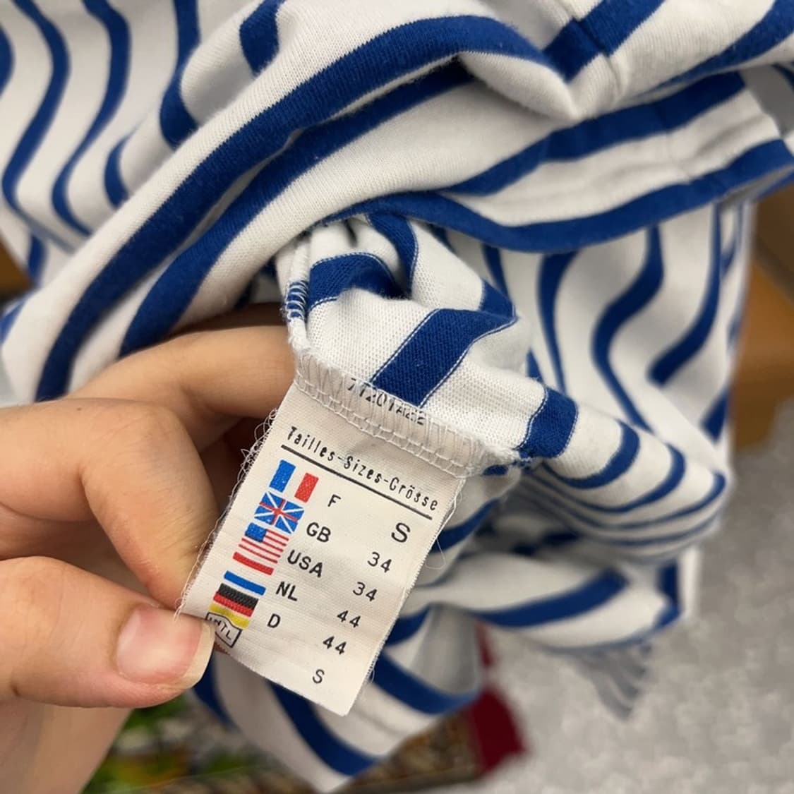 세인트 제임스 캐주얼 스트라이프 롱슬리브 긴팔티 90 C05270  상품이미지5