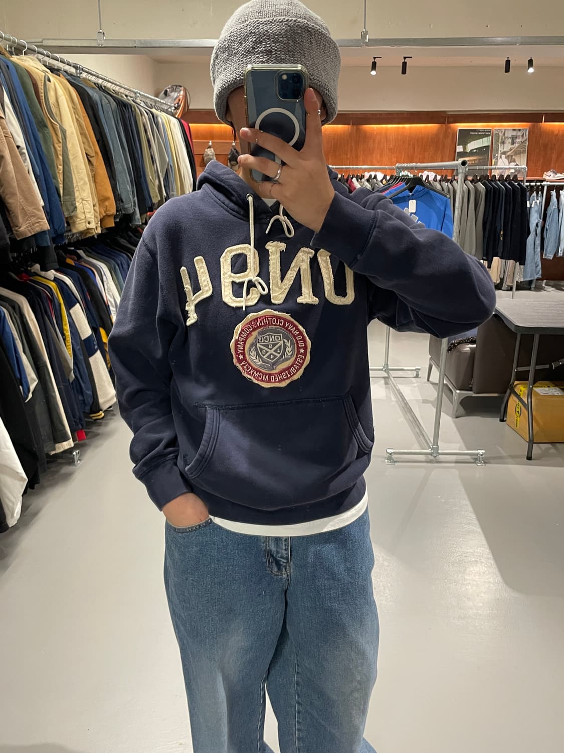 90‘s OLD NAVY 후드 티셔츠   상품이미지6