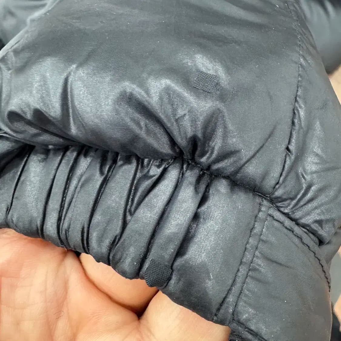 여성용 M 노스페이스 블랙 800 패딩 자켓  상품이미지6