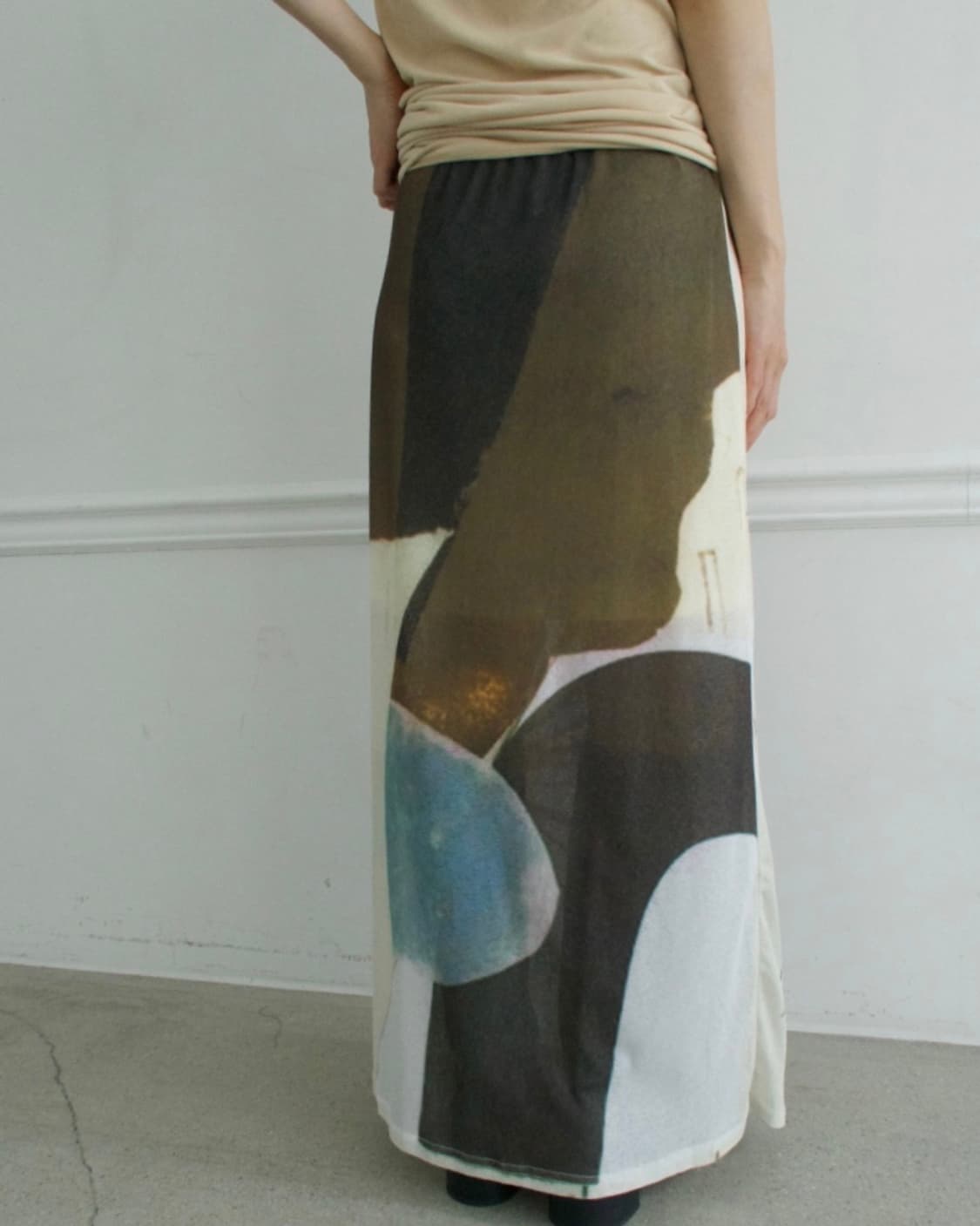 뮤로우 KLIMT SHEER SKIRT 새상품 상품이미지2