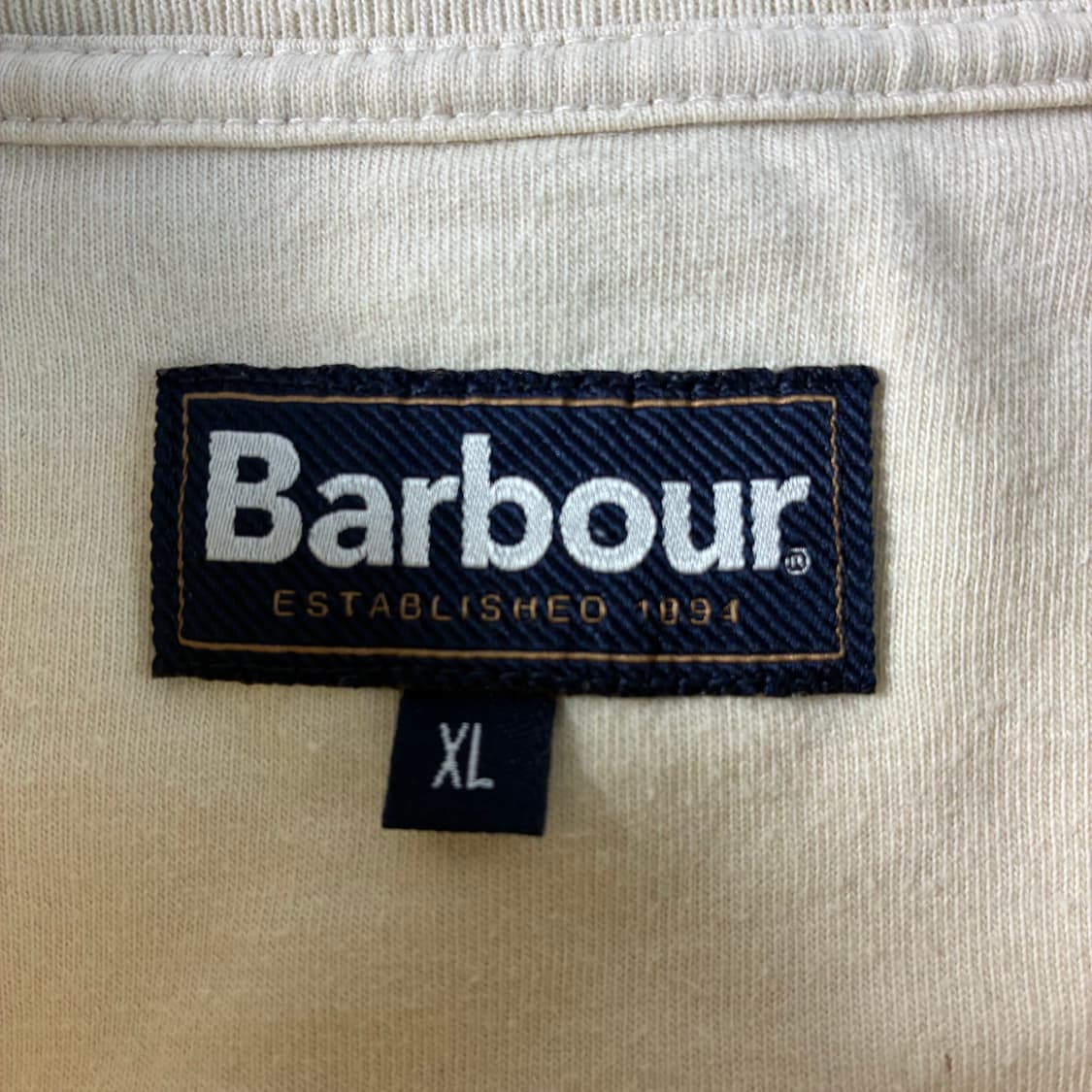 Barbour  바버 등대 그래픽 베이지 반팔 티셔츠  상품이미지3