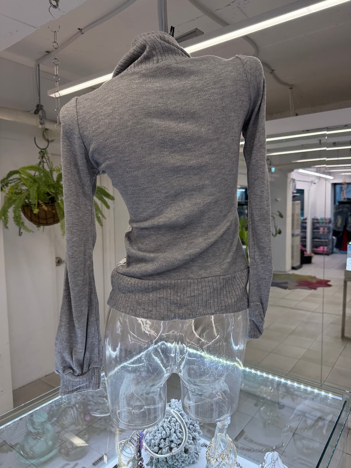 argyle check turtleneck 상품이미지3