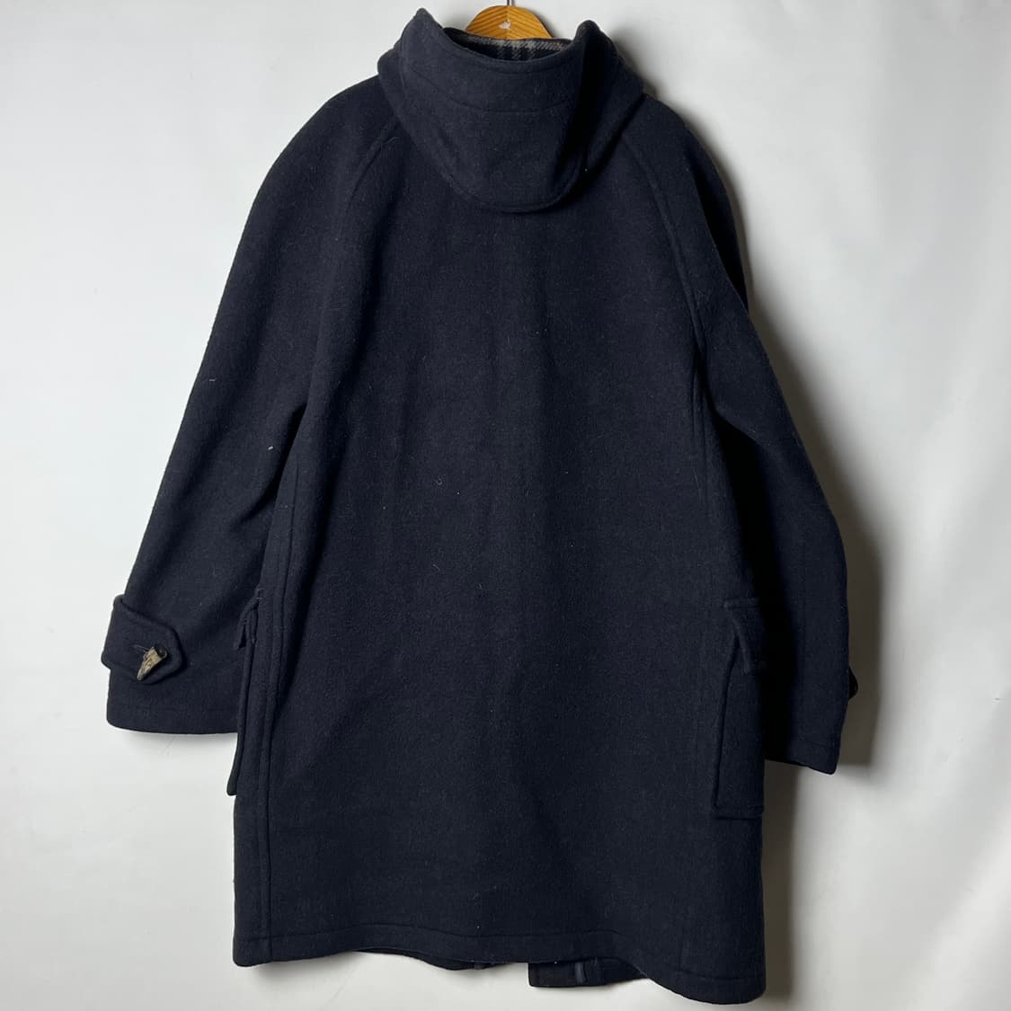 [Burberry] 90's 버버리 울 더플 후드 코트 상품이미지2