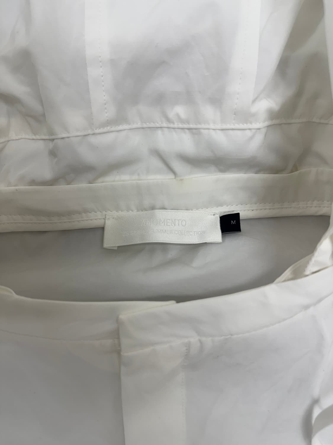 아모멘토 DETACHABLE HOODIE SHIRTS 상품이미지4