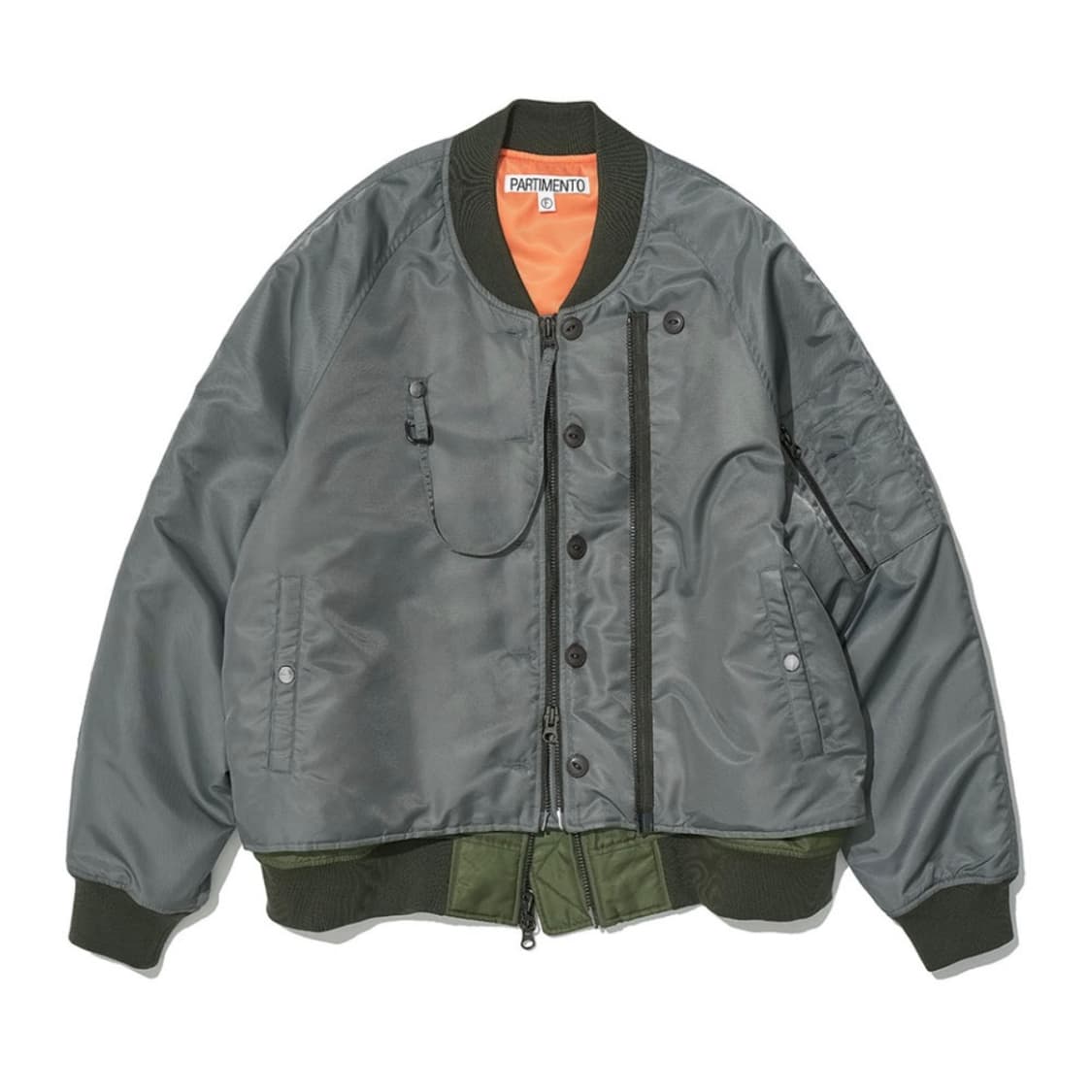 파르티멘토 우먼 MA-1 봄버 자켓 카키 그린 상품이미지1
