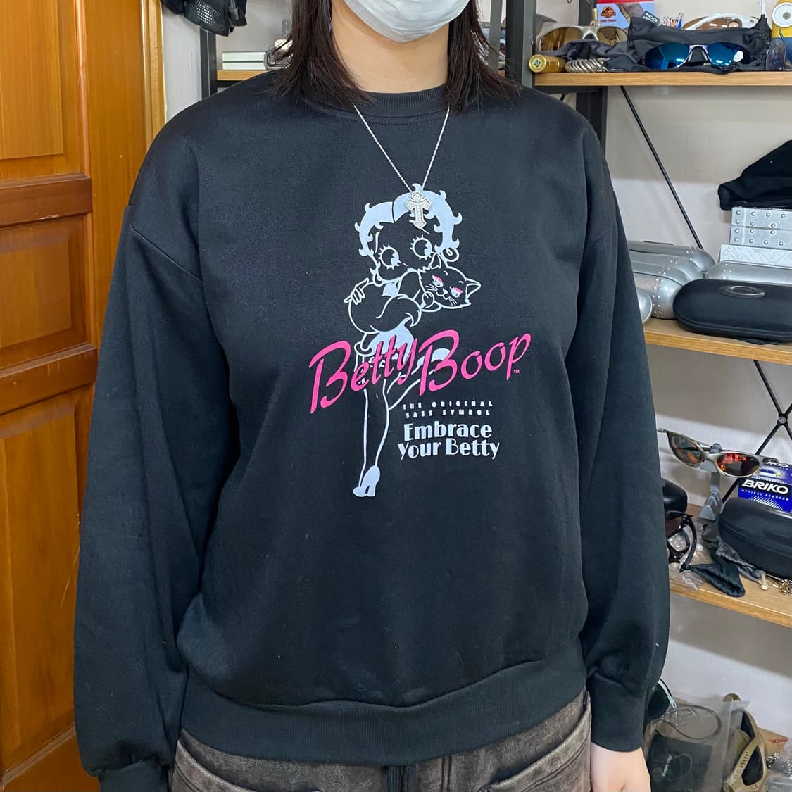 베티 붑(Betty Boop) 맨투맨 상품이미지3