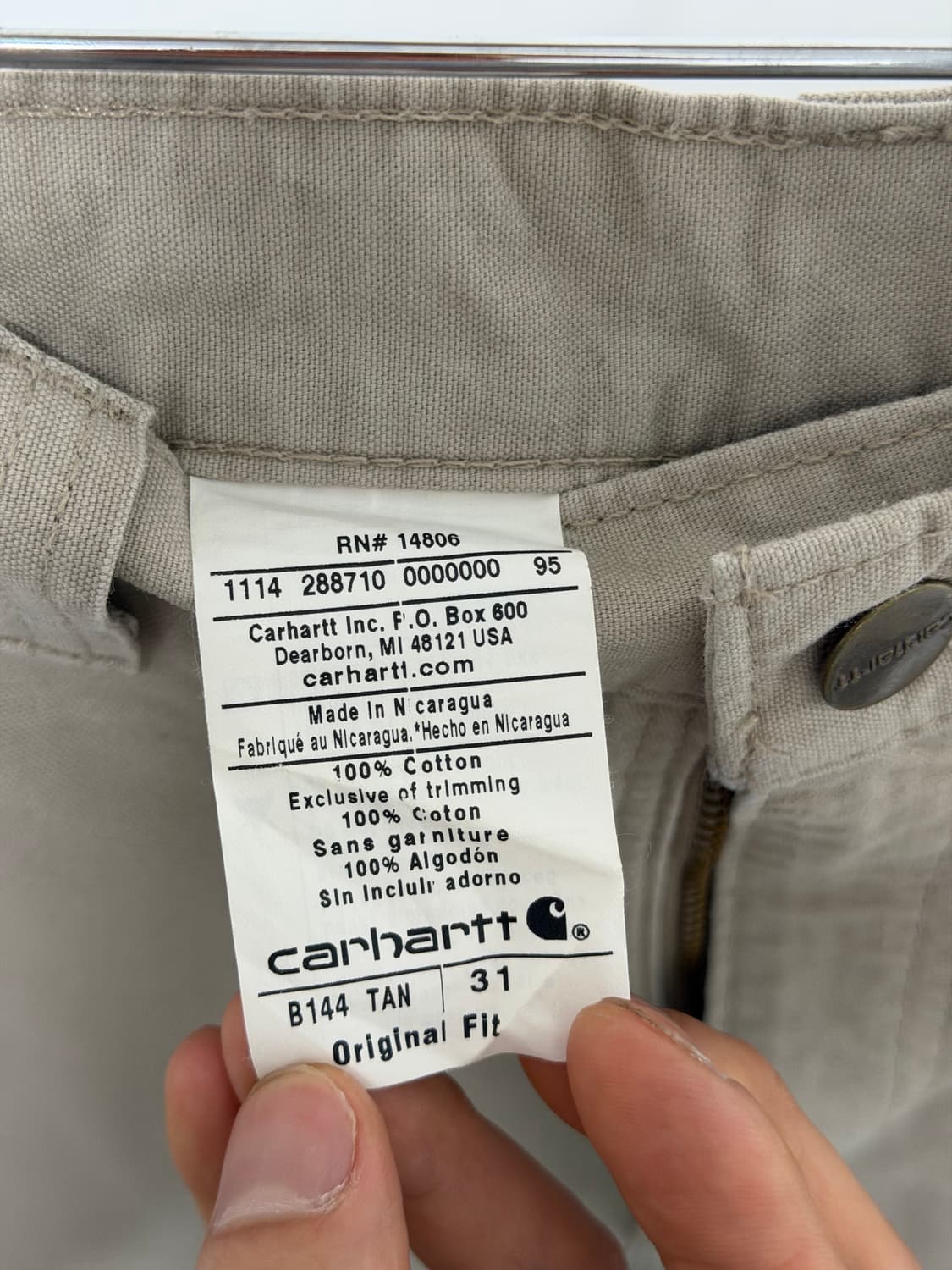 Carhartt carpenter shorts 상품이미지6