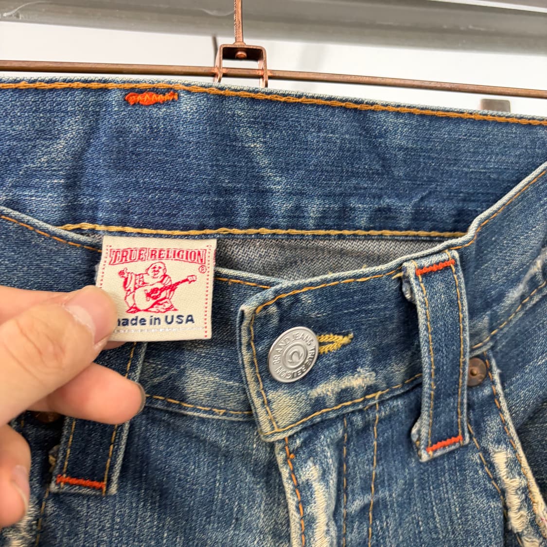 트루릴리전 부츠컷 데님 팬츠 상품이미지8