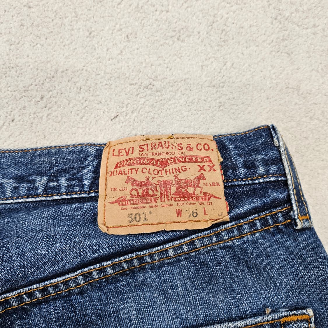 00s 리바이스 501 데님 36 30 상품이미지7
