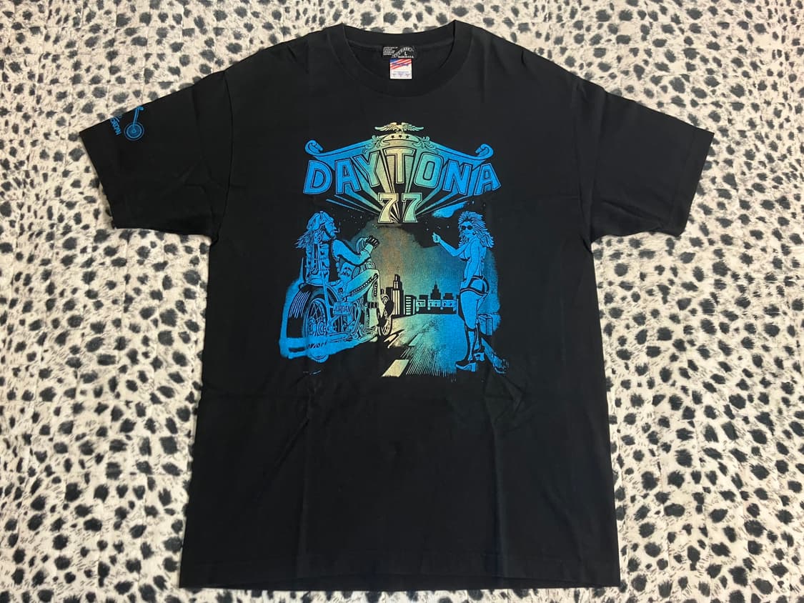 USA 컷레이트 x 존조던 티셔츠 L 할리데이비슨 쵸퍼 모터사이클 핫로드 상품이미지1