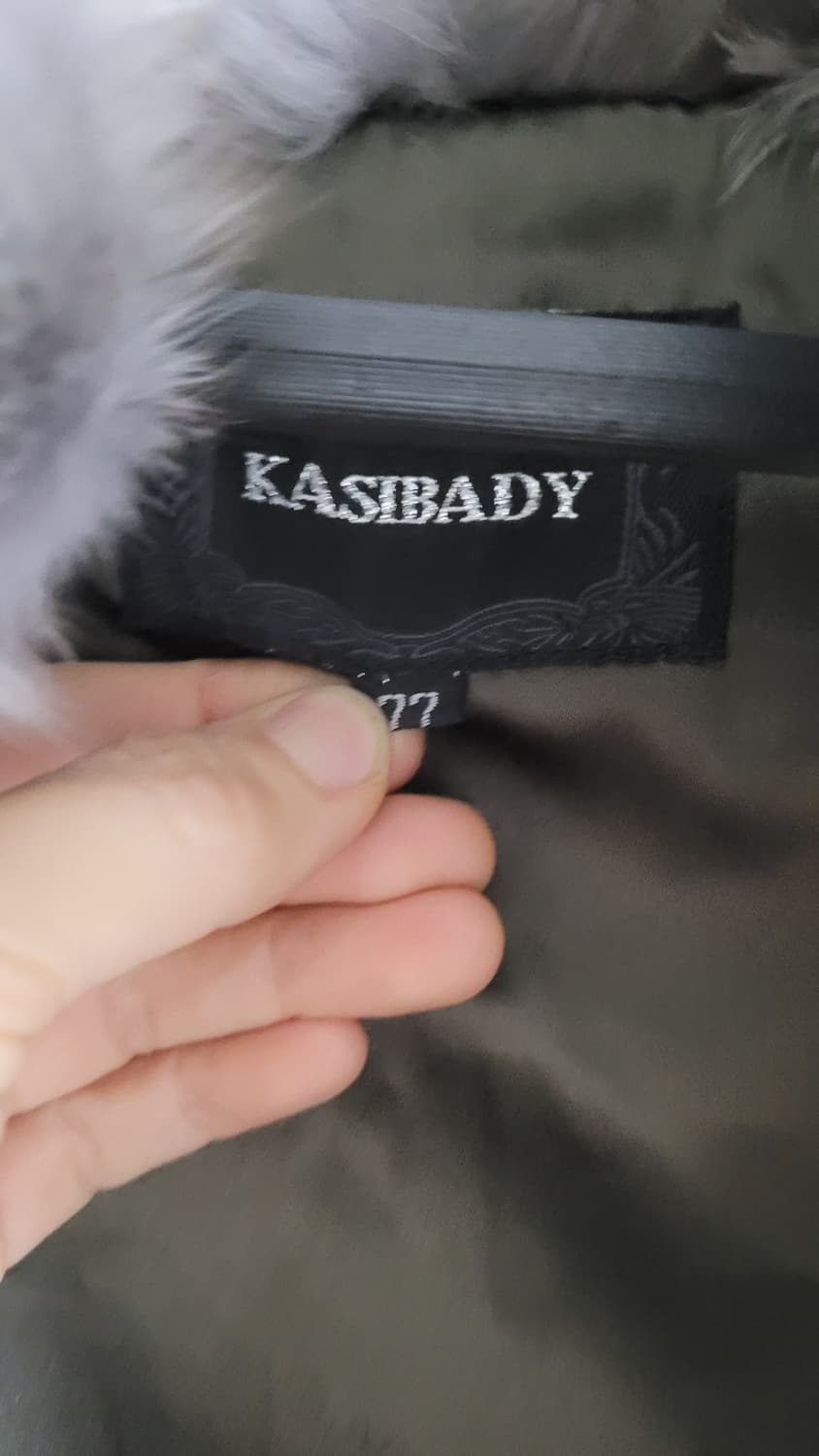 KASIBADY 카시바디  리얼양가죽  폭스털 베스트66-77사이즈 상품이미지3