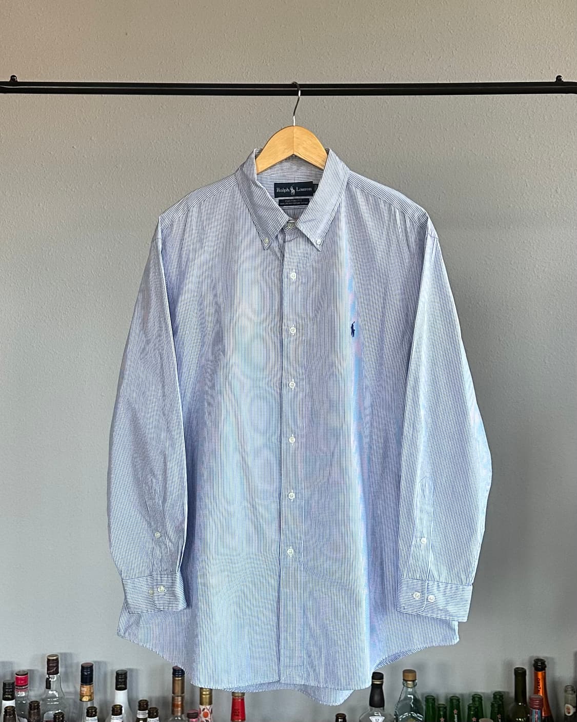 [L-XL]폴로 랄프로렌 옥스포드 체크 셔츠 상품이미지1