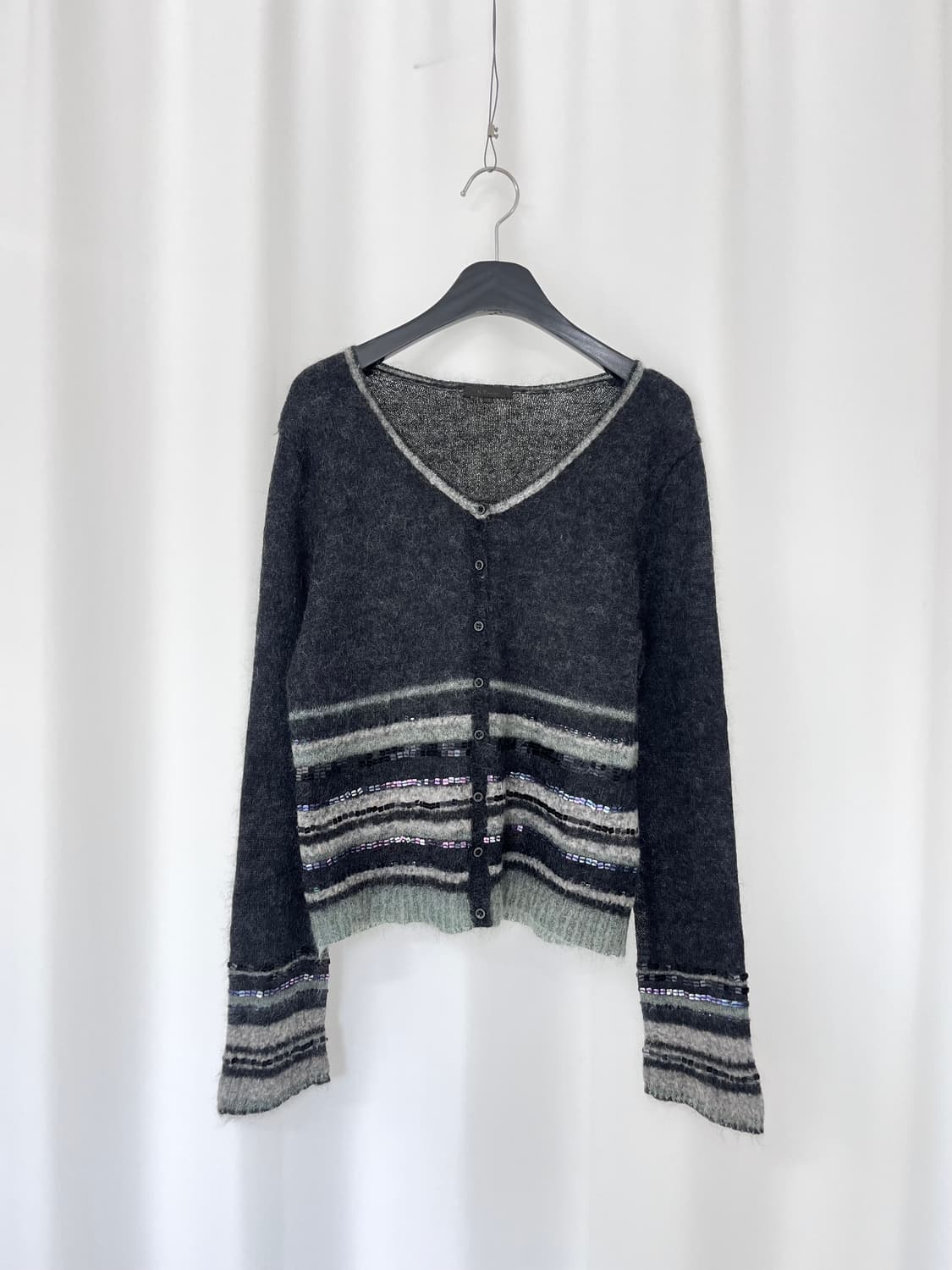 K.T KIYOKO TAKASE mohair blend cardigan  상품이미지2